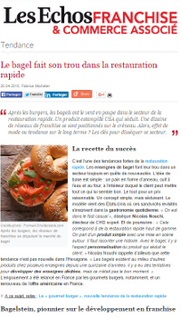 Tendance : Le bagel fait son trou dans la restauration rapide
