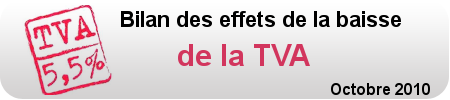 baisse tva oct 2010
